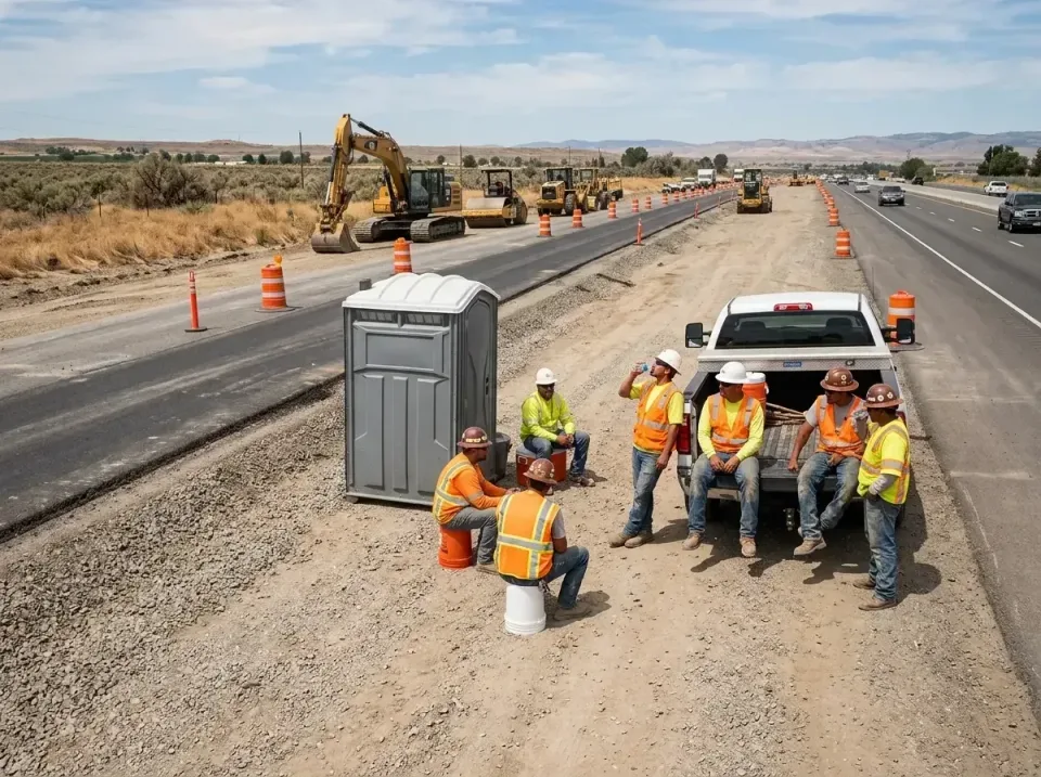 highway-road-construction-crew-007 — frequently asked questions, Porta Potty and Restroom Rentals in Malvern, AR